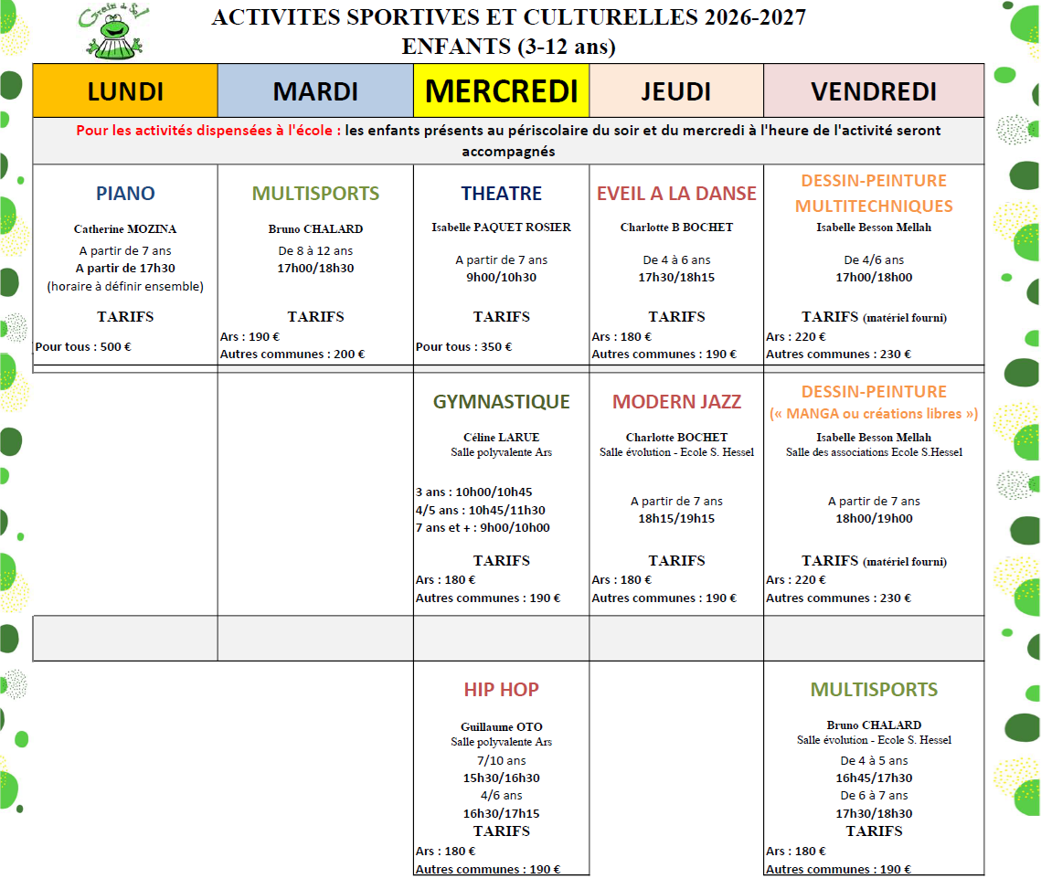 Enfants2026 2027